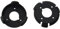Amortiguador de cardán para DJI Mini 3 Pro Gimbal amortiguador de goma amortiguador de cámara cardán bola antivibración para DJI Mini 3 Pro Drone piezas de reparación accesorios 1 par
