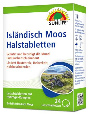 Sunlife Isländisch Moos Halstabletten