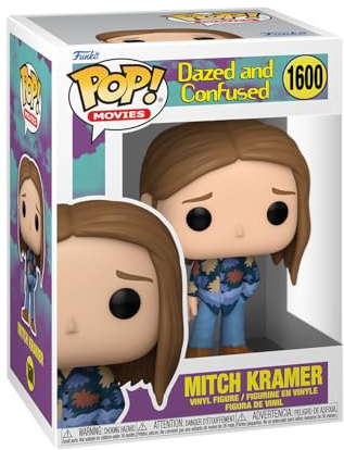 Funko POP! Movies: Dazed and Confused - Mitch | Offizielles Comedy Merch - Vinyl Sammelfigur als Regal Deko - Geschenkidee zum Geburtstag für Fans und Sammler