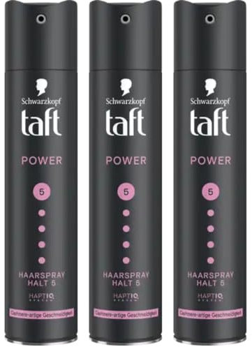 Haarspray Power Cashmere Halt 5 Spray Haarspray 250 Mililiter x 3 Stück