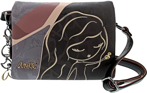 Anekke Dreamverse Heartbeat Flap Crossbody Bag Multicolor