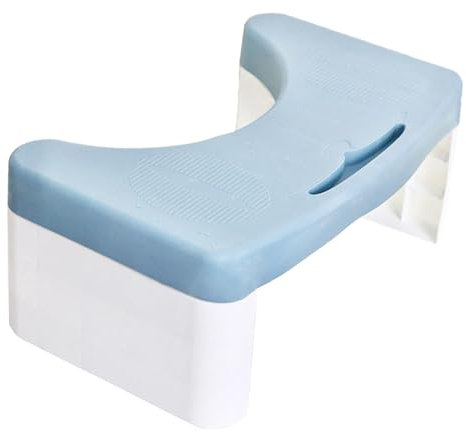 Toilettenfußhocker Für Erwachsene, Eleganter Klo Fußhocker, Rutschfester Kothocker, Toilettenhilfe Tritthocker, Tragbares Hock-Töpfchen Zum Kacken Auf Der Toilette, Bekämpft Hämorrhoiden