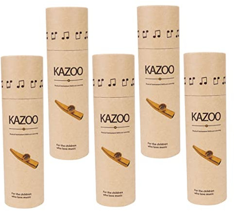 ifundom 5 Stück Kazoo-papierröhren-aufbewahrungsbox – Blasinstrumentenkoffer Für Kazoo- Und -zubehör