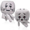 YEIUZPT Stofftier Plüschtier, 2 Stück Mdinecfraft Kuscheltier Spielzeug, böser Geist Plüschtiere, Cartoon spielfiguren Stofftier Spielzeug, Geschenk für Kinder Jungen und Mädchen(15cm)
