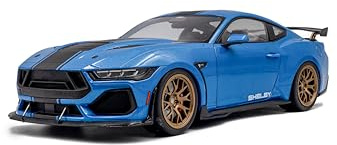 1:18 Shelby Mustang Super Snake Grabber Blue Metallic 2025