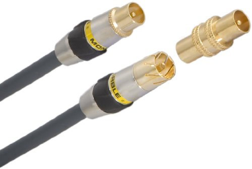 Monster MC 250PCX-2M Câble d'antenne Advanced Performance coaxial PAL EU 2 m (Import Royaume Uni)