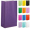 Thepaperbagstore 20 Deep Purple Paper Party Bags - 14x24.5x7cm - Colourful Paper Gift Bags for Kids and Adults Parties, Birthdays, Weddings, Baby Showers, Hen Parties and Sweets