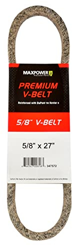 Maxpower 347572 Premium Belt Reinforced with Kevlar Fiber Cords, 5/8 x 27
