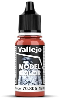 Vallejo Model Color 17 ml Acrylic Paint - German Orange