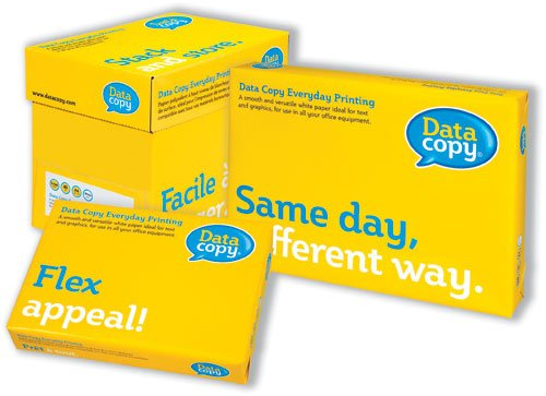 Data Copy Everyday Papier eingeriest 80 g/m² gelocht 4-fach Lochung A4 500 Blatt weiß