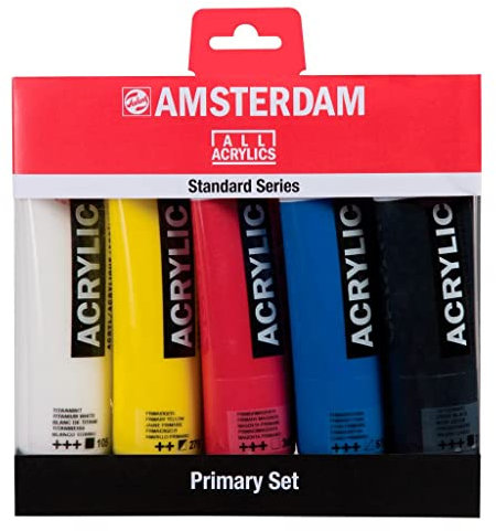 Talens AMSTERDAM Acrylfarben-Set Primärfarben