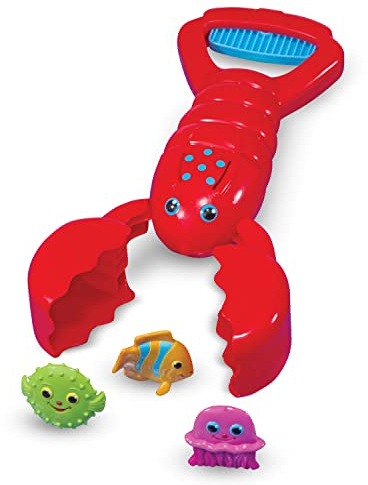 Melissa & Doug Sunny Patch Louie Lobster Claw Catcher - Grab-and-Squeeze Pool Toy