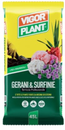VIGORPLANT Erde für Gerani 50 l