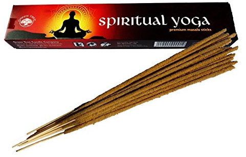 Räucherstäbchen Green Tree Spiritual Yoga Premium Masala 15 g. x 12 schachteln = 180 g.