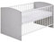 Schardt 04 492 46 02 Kombi - Kinderbett, Classic grey inklusive Umbaukit, 70 x 140 cm