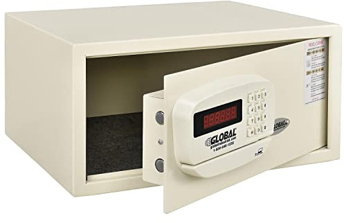 Global Industrial Personal Hotel Safe Electronic Lock, 18W x 15D x 9H