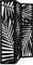 Atmosphera - Paravent Feuille - Bois - Noir H170 cm