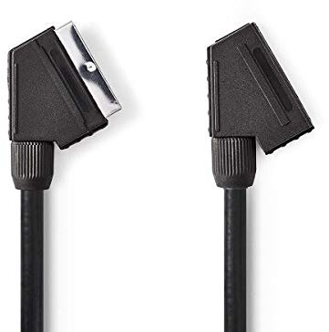 NEDIS Câble péritel mâle - S Cart femelle 2 m Noir