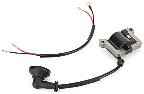 KIMISS Bobina de encendido para scooter de y moto dirt bike, 2.44 pulgadas con cable, compatible con modelos de gasolina, alta eficiencia y fácil instalación