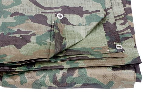 Bâche imperméable Camouflage 4,5 x 6 m