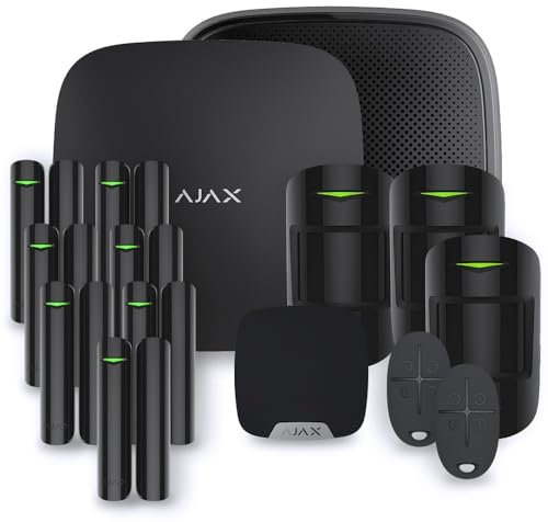 AJAX KIT PLUS-7B Hausalarm, Schwarz