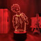 3D Nachtlicht Anime Haikyuu Tendou Satori Licht für Kind Schlafzimmer Dekor Bettdacht Led Illusion Licht Manga Lampe Geburtstagsgeschenk-7 Farben Keine Fernbedienung