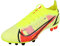 Nike Vapor 14 Elite AG Herren Football Boots CZ8717 Soccer Cleats (UK 11 US 12 EU 46, Volt Bright Crimson Black 760)