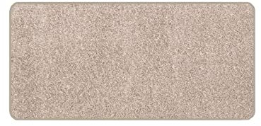 Primaflor Kurzflor Wohnzimmerteppich - Mumbai, Creme, 67x140 cm, Viele Größen und Farben, Moderner Teppich für Kinderzimmer, Arbeits- und Schlafzimmer, Fußbodenheizung geeigneter Teppichläufer