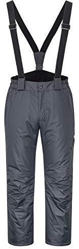 icefeld Herren Winterhose/Thermohose/Schneehose PFC frei anthrazit in 3XL