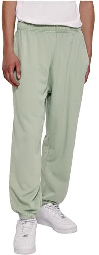 Urban Classics Herren Hose Acid Wash Sweatpants vintagegreen S