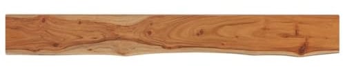 vidaXL Mensola Muro 140x20x3,8cm Rettangolare Legno Acacia Bordi Vivi, mensola a Muro, ripiano a Muro, ripiano, ripiano a Parete, mensola