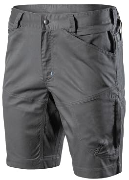 Högert Technik - WURNITZ Elastische Schutzshorts dunkelgrau | Professionelle WURNITZ Herren Schutzhosen | Flexible Arbeitshose Herren Arbeitshose | Langlebig und komfortabel Arbeiten