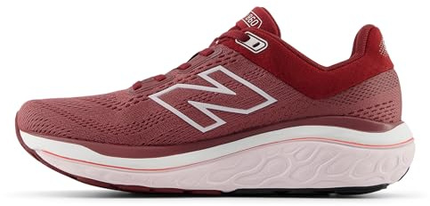 New Balance Fresh Foam X 860 V14 Damen, Gewaschenes Burgunderrot/Monarch Burgunderrot/Pink Granit, 8.5 Wide