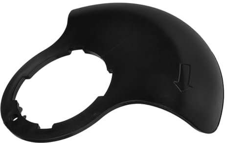 Happyyami Universal 12V/24V Cordless Lawn Mower Grass Deflector for Push Mowers Sturdy Grass Shield Against Debris Easy Installation for Garden Maintenance