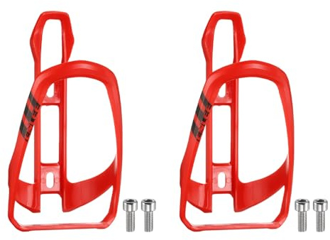 sourcing map Bicycle Water Bottle Holder Lightweight Universal Bike Bottle Cages Cycling Cup Holder with Tire Lever for MTB Mountain Road