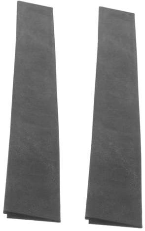 Anneome Gummi Kehrrampen Schwellenmatten 2 Stück 50cm x 1cm Rutschfest Hohe Druckfestigkeit Für Zuhause Büro Bad Universell Einsetzbar Kehrroboterpassage