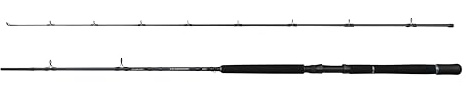 Savage Gear Salmonoid SG2 Schleppangel | Salzwasser-Schleppangel für Lachs und Forelle | 24+30T Carbon-Rohling | Parabolische Aktion | SeaGuide-Ringe | Mehrere Größen