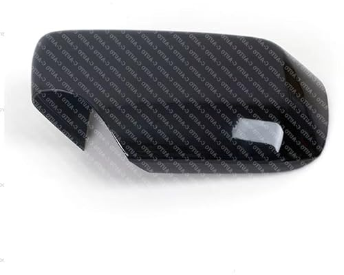 Tür Rückspiegel Abdeckung 51168238375 51168238376 Auto Für E46 E39 Limousine/Touring 1998 1999 2000 2001 2002-2005 Rück-spiegel-Abdeckungen Seite Spiegel Kappen(1Pcs Right Black)
