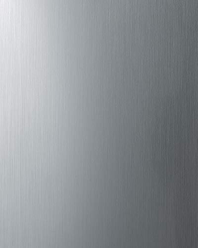 Wandverkleidung Wandpaneel WallFace 10298 DECO EyeCatch Metall Wand Dekor selbstklebende Tapete silber gebürstet 2,60 qm