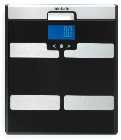Brabantia Pèse-personne Impédancemètre Noir