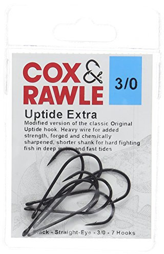 Cox & Rawle Up Tide Extra Hook - Black, Size 3/0