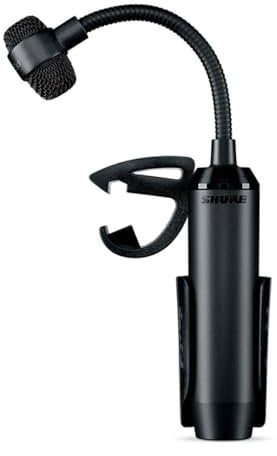 Shure PG ALTA Cardioid Condenser Gooseneck Drum Microphone with AP98DM Drum Mount and XLR-XLR Cable (PGA98D-XLR)