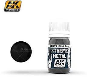 AK Interactive - Extreme Metal Paints - Blackbase