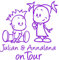 A&D Foliendesign ***Baby - Kinder - Geschwister*** Aufkleber mit ihrem Wunschtext (Set - 2)
