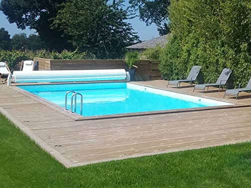 Habitat et Jardin Piscina Rettangolare in Legno Oceano - 9,20 x 5,20 x 1,44 m