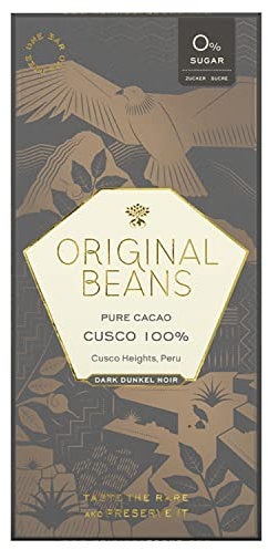 Original Beans - Cusco 100% Bio Schokolade 70 g Tafel / CH-BIO-006 - Noten Von Trockenblumen Und Gräsern