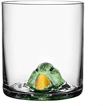 LKMY 460ml 3D Animal/Pet Cristal Coupe En Verre, Mignon Chat Tasse En Verre Tasse Café Café Eau Eau Bière Verres à Boire pour Cadeau De Noël (Bird)