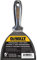 DEWALT Cuchillo para juntas de acero inoxidable de 5 pulgadas, hoja de masilla de metal pulido de una sola pieza | 2-405