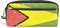 Distressed Guyana Flag PU Leather Student Pencil Case Pen Organizer Pouch Stationary Case Makeup Cosmetic Bag