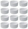 Petits Ramequins Moule verrines Blancs 9x4,5cm Lot de 12 Moules à soufflé pour Muffin pâtisseries Cupcake et crème brûlée Desserts en céramique résistant aux Fortes températures